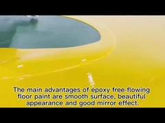 Heavy Duty Glossy Industrial Epoxy Floor Coating Non Slip Concrete Surface