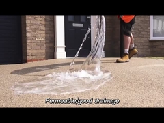 Custom Designs Resin Washed Pebble Stone Epoxy Slip Resistance And Easy Maintenance