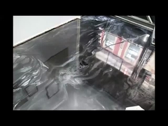 Nacreous High Gloss Metallic Epoxy Floor Coating Exotic Look Stability