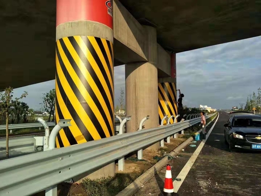 Waterborne Yellow Road Line Paint Low VOC Road Marking Spray Paint Adhesion