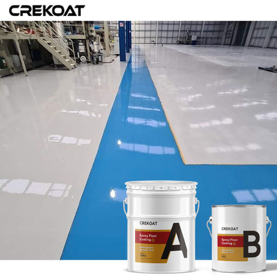 Odor Free Industrial Epoxy Floor Coating Anti Static Fast Drying