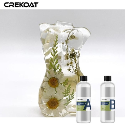 Bubble Free Liquid Casting Resin Rapid Hardening Cure Time Clear Epoxy Finish For Wood UV Resistance