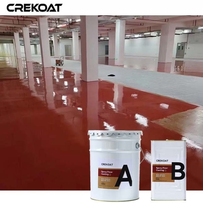 UV-Stable Non Slip Epoxy Floor Coating Retain Color In Sunlight
