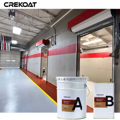 Quick-Dry Water-Based Epoxy Floor Coating with 5:1 Mix Ratio and 12 Months Shelf Life in 20Kg/Bucket