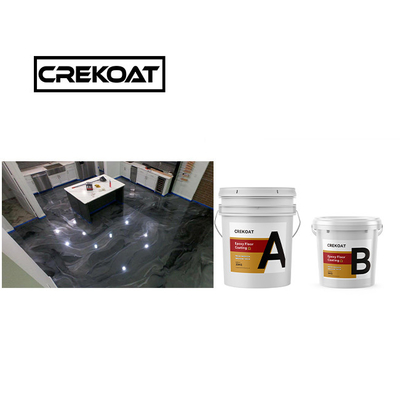 Brush Two Pack Epoxy Floor Paint Hardener Chemical Resistant Epoxy Paint Glossy