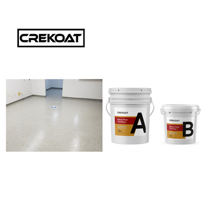 2:1 By Weight Epoxy Resin Floor Coating No Peeling Epoxy Multi Flake Coating