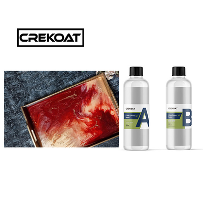 Brilliant Fast Curing Clear Resin UV Resistant Roller Low Viscosity Epoxy Resin