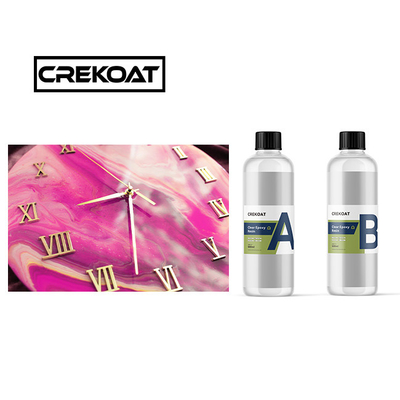 Brilliant Fast Curing Clear Resin UV Resistant Roller Low Viscosity Epoxy Resin