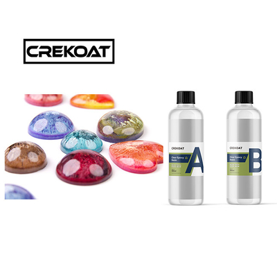 Low Odor High Gloss Epoxy Resin Art Crystal Clear Epoxy Hardener