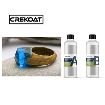 Tough Clear Epoxy Resin VOC Free Non Toxic For Jewelry Making Art Craft
