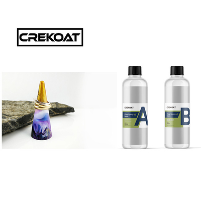 Clarity UV Stable Clear Epoxy Resin Odorless No VOC For Casting Table