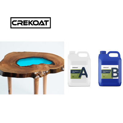 Polycolor Low Exotherm Deep Pour Epoxy Resin Low Odor River Table High Gloss