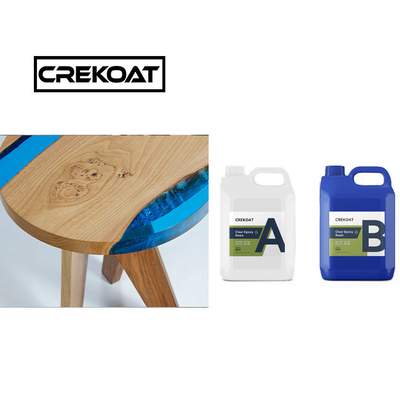 Wood Clear Casting Epoxy Resin Heat Resistance UV Resistant Resin Low Exotherm