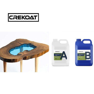 Clear Deep Wood Pour Epoxy Resin UV Resistant Deep Casting Long Lasting