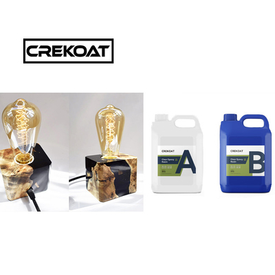 Wood Clear Casting Epoxy Resin Heat Resistance UV Resistant Resin Low Exotherm