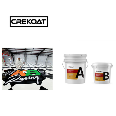 1mm Anti Slip Epoxy Resin Floor Coating No Bubbles Clear TDS