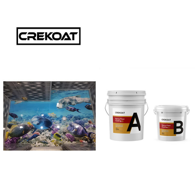 Drying Acid Resistant Epoxy Resin Floor Coating Dust Free 3mm Self Leveling