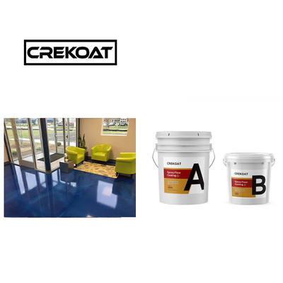 Odorless Metallic Epoxy Floor Coating Coverage Spray Marble Epoxy Coating