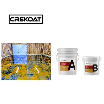 Unmatched Countertop Metallic Epoxy Floor Coating Zero VOC Seamless High Build