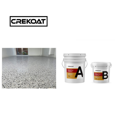 Epoxy Polymer Polyaspartic Floor Coating Low Odor Good Weatherability