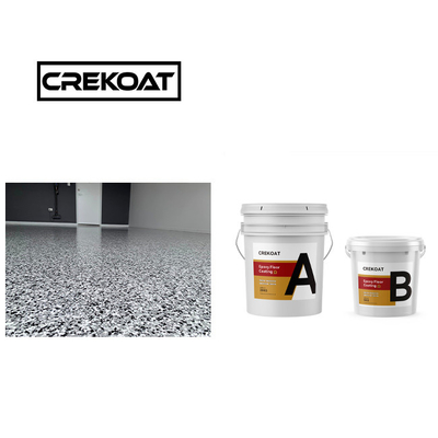 Non Yellowing Polyaspartic Clear Coat High Gloss Polyaspartic Concrete Coating