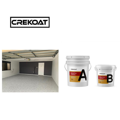High Solids Polyaspartic Floor Coating / Paint Low Odor 1:1 Mix Ratio