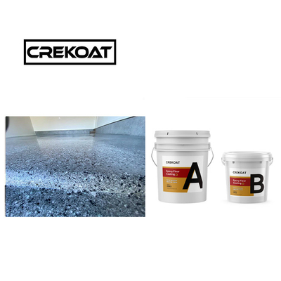 Brush Polyaspartic Polyurea Floor Coating Superior Abrasion Resistance