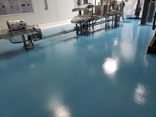Topcoat Industrial Polyurethane Floor Coating Semi Gloss Waterproof Floor Paint