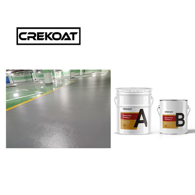 Hardener Industrial Epoxy Floor Coating Adhesion Long Lasting Floor Paint 3mm
