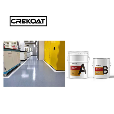 WB Waterborne Epoxy Floor Coating / Paint Moisture Proof Chemical Resistant