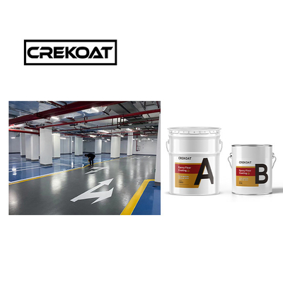 Hardener Industrial Epoxy Floor Coating Adhesion Long Lasting Floor Paint 3mm