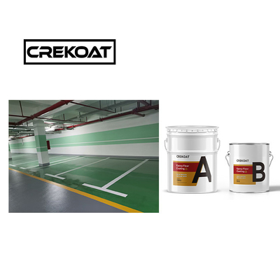 Hardener Industrial Epoxy Floor Coating Adhesion Long Lasting Floor Paint 3mm