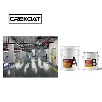 Hardener Industrial Epoxy Floor Coating Adhesion Long Lasting Floor Paint 3mm