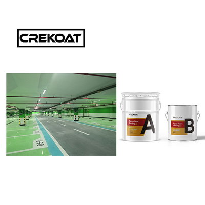 Seamless High Build Industrial Epoxy Floor Coating Liquid For Traffic Areas
