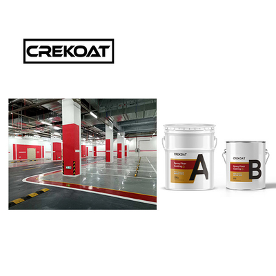 Bright Scratch Resistant Floor Paint Seamless Clear Epoxy Floor Coating 3mm