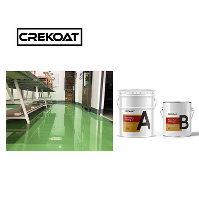 Bright Scratch Resistant Floor Paint Seamless Clear Epoxy Floor Coating 3mm