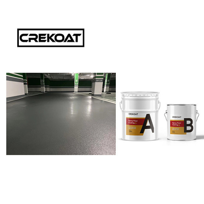 Bright Scratch Resistant Floor Paint Seamless Clear Epoxy Floor Coating 3mm