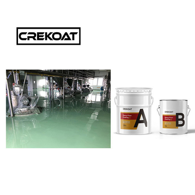 Liquid Gloss High Build Epoxy Floor Paint With Two Component Rapid Curing TDS