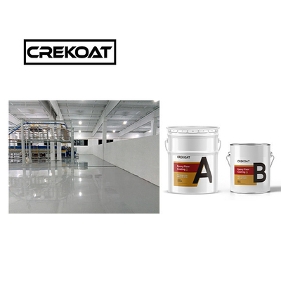 1mm High Gloss Epoxy Floor Coating Ease Durable Floor Paint Solid Colors