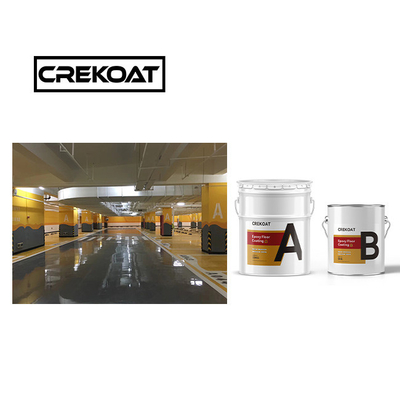 Seamless Eco Friendly Concrete Paint 1mm Industrial Concrete Floor Coating TDS