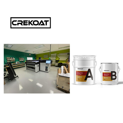 Topcoat Solvent Free Industrial Epoxy Floor Coating Abrasion Self Leveling