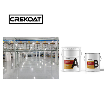 Topcoat Solvent Free Industrial Epoxy Floor Coating Abrasion Self Leveling
