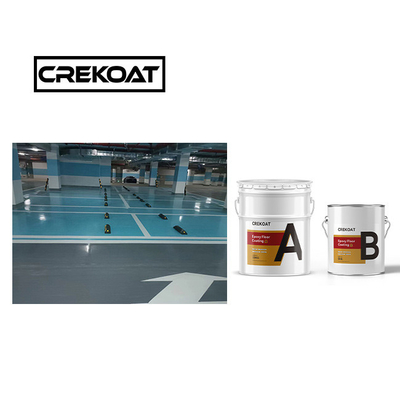 Seamless Gloss Industrial Epoxy Floor Coating Roller Applied High Impact