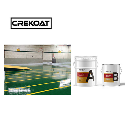 Textured Industrial Anti Slip Epoxy Floor Paint For Roller Applied Coats
