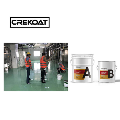 Seamless Industrial Epoxy Floor Paint Primer Smooth High Solids
