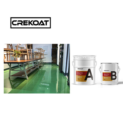 Glossy Epoxy Floor Paint 3mm Spray Epoxy Top Coat For High Traffic Areas