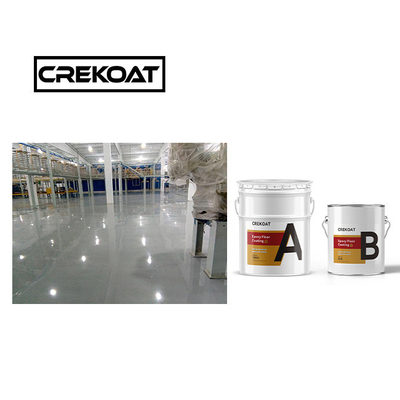 Glossy Epoxy Floor Paint 3mm Spray Epoxy Top Coat For High Traffic Areas