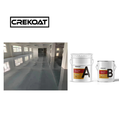 Glossy Quick Drying Polyurethane Floor Paint 1mm Hardness Water Based
