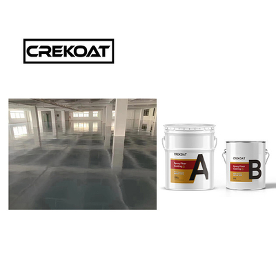 Glossy Quick Drying Polyurethane Floor Paint 1mm Hardness Water Based