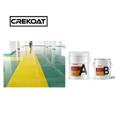Anti Slip Waterproofing Polyurethane Concrete Floor Coating Glossy